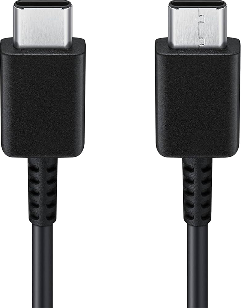 TYPE C TO TYPE C BLACK CABLE
