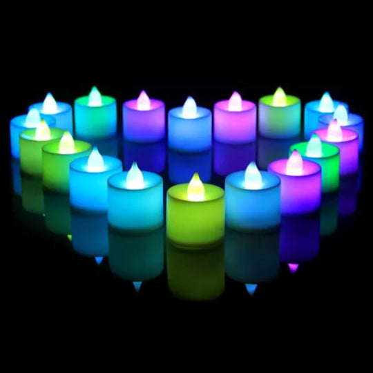 Smokeless LED-Candles 24 pcs