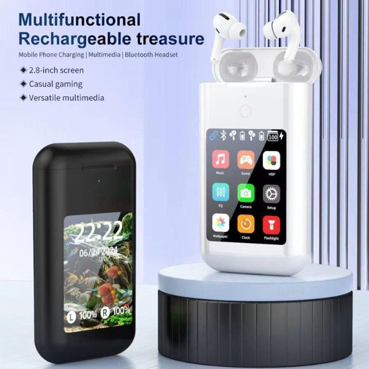 CARRYING TREASURE EARBUDS WITH POWERBANK