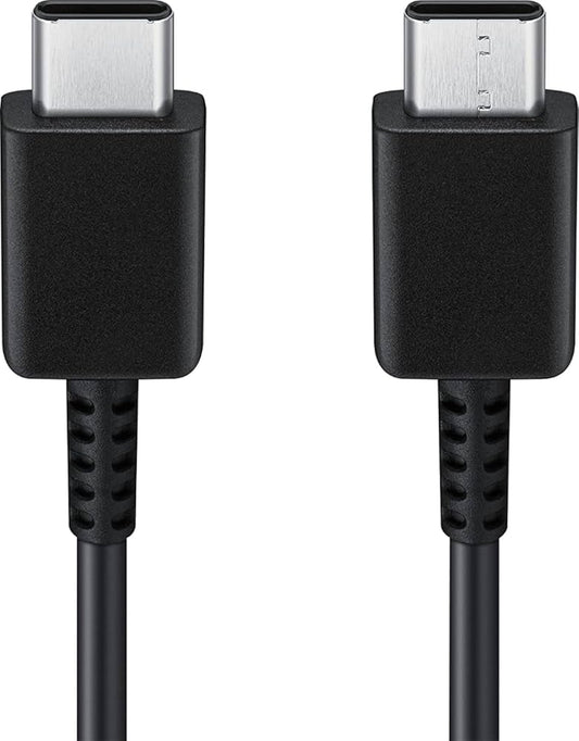 TYPE C TO TYPE C BLACK CABLE